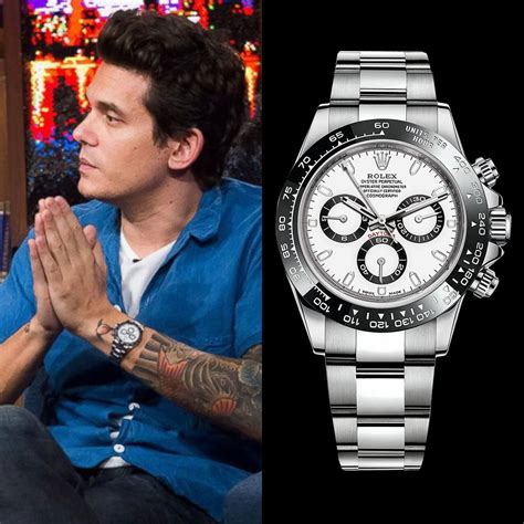 john mayer daytona chronograph watch.